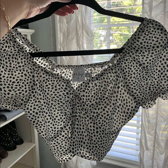 Princess Polly Cropped Button-up Blouse - Picture 3 of 4